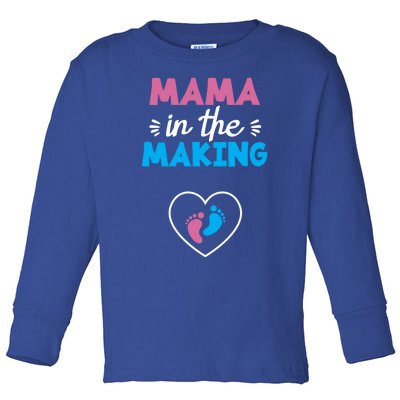 Mama In The Making Pregnancy Announcet Future Mother Gift Toddler Long Sleeve Shirt