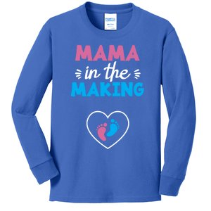 Mama In The Making Pregnancy Announcet Future Mother Gift Kids Long Sleeve Shirt