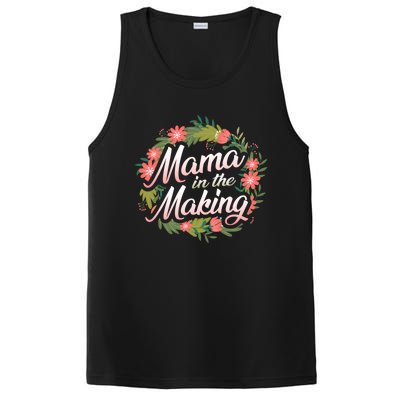 Mama In The Making Pregnancy Announcet Mommy Reveal Gift PosiCharge Competitor Tank