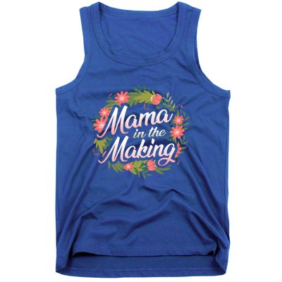 Mama In The Making Pregnancy Announcet Mommy Reveal Gift Tank Top