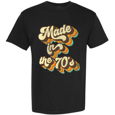 Made In The 70s Vibe Born In 70s Costume Party Garment-Dyed Heavyweight T-Shirt