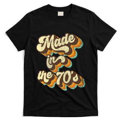 Made In The 70s Vibe Born In 70s Costume Party T-Shirt