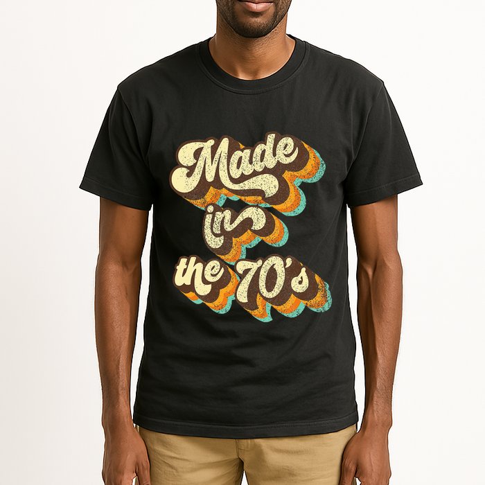 Made In The 70s Vibe Born In 70s Costume Party Tall T-Shirt