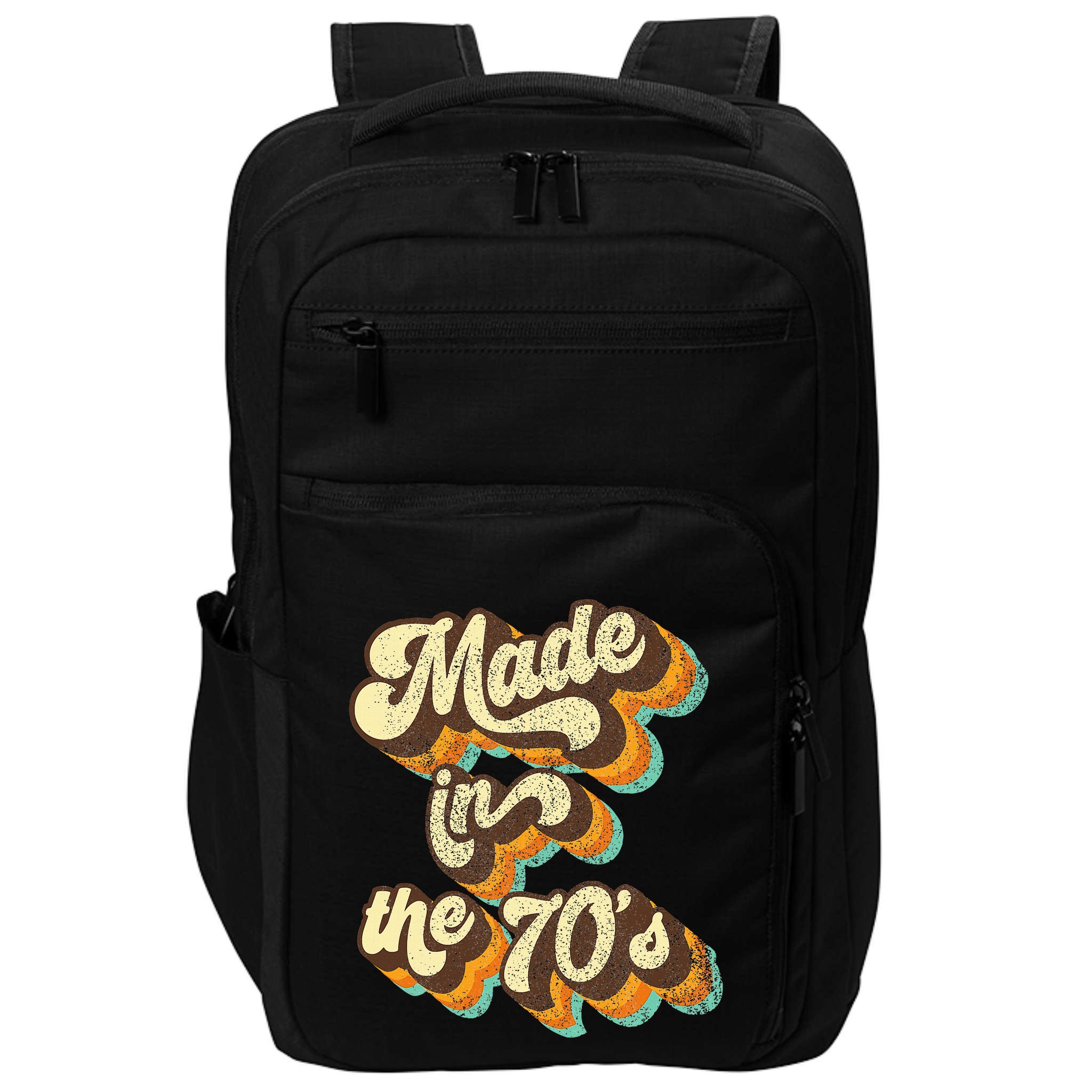 Made In The 70s Vibe Born In 70s Costume Party Impact Tech Backpack