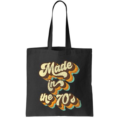 Made In The 70s Vibe Born In 70s Costume Party Bag