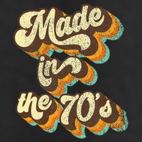Made In The 70s Vibe Born In 70s Costume Party Golf Towel