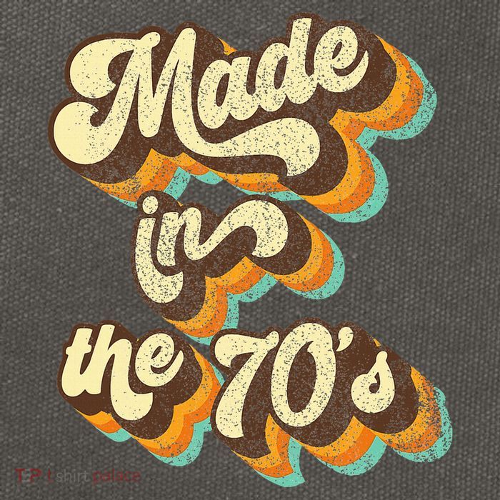 Made In The 70s Vibe Born In 70s Costume Party Cotton Canvas Backpack