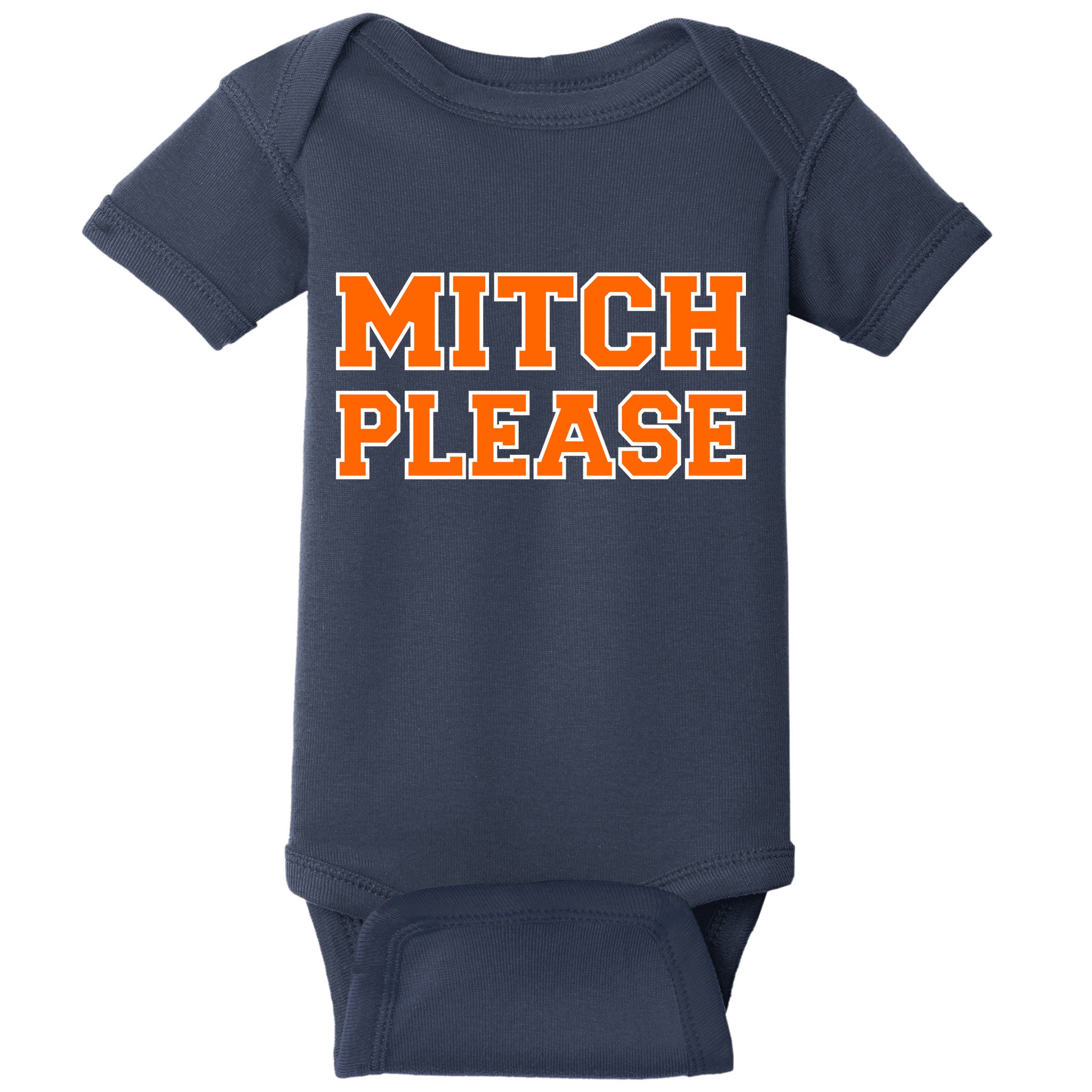 Mitch Please Baby Bodysuit