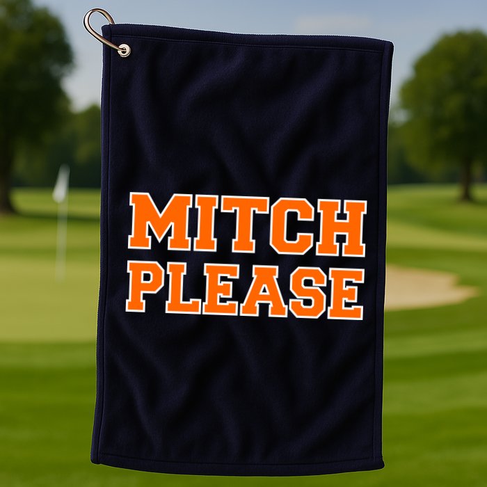 Mitch Please Golf Towel
