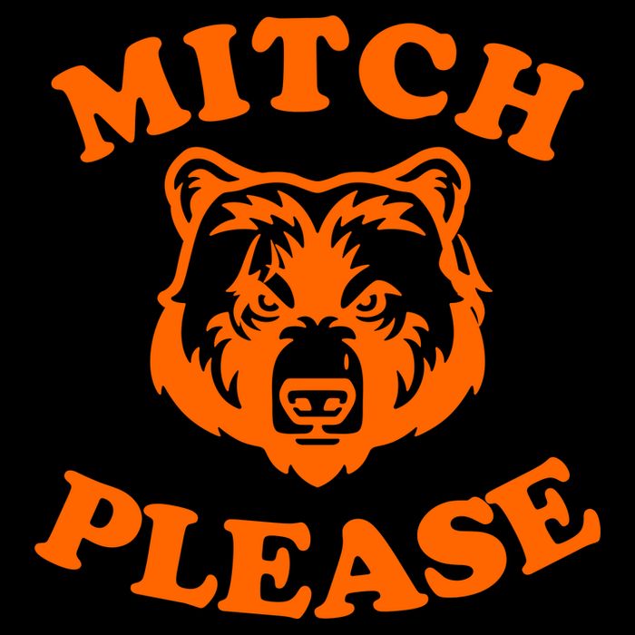Mitch Please Bear Logo City Backpack