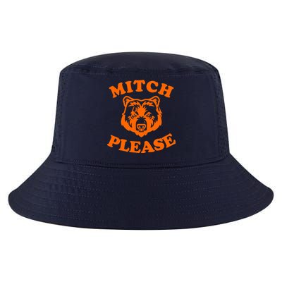 Mitch Please Bear Logo Cool Comfort Performance Bucket Hat