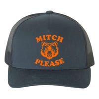 Mitch Please Bear Logo Yupoong Adult 5-Panel Trucker Hat