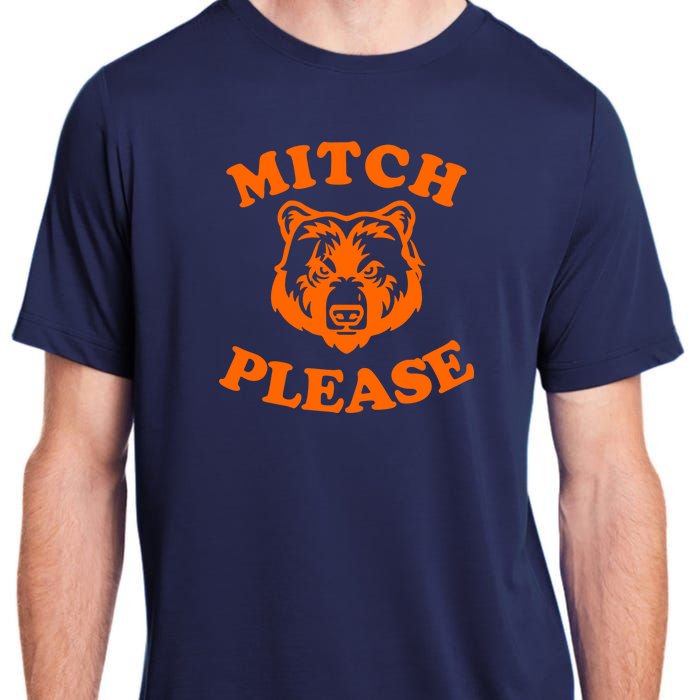 Mitch Please Bear Logo Adult ChromaSoft Performance T-Shirt