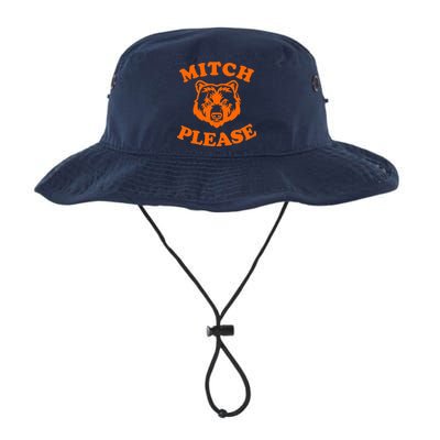 Mitch Please Bear Logo Legacy Cool Fit Booney Bucket Hat