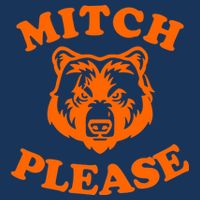 Mitch Please Bear Logo Drawstring Bag