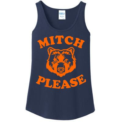 Mitch Please Bear Logo Ladies Essential Tank