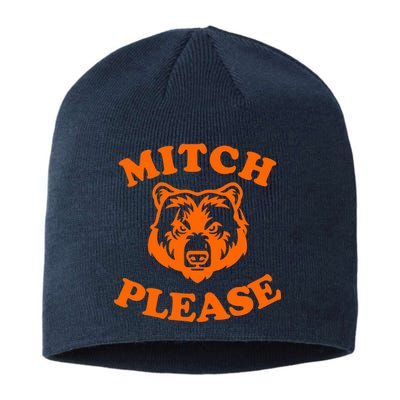 Mitch Please Bear Logo Sustainable Beanie