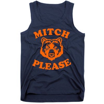 Mitch Please Bear Logo Tank Top