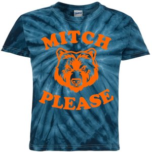 Mitch Please Bear Logo Kids Tie-Dye T-Shirt