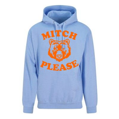 Mitch Please Bear Logo Unisex Surf Hoodie