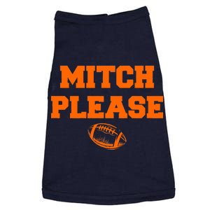 Mitch Please Football Logo Doggie Tank