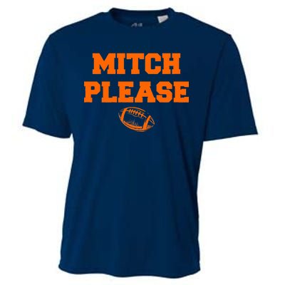 Mitch Please Football Logo Cooling Performance Crew T-Shirt