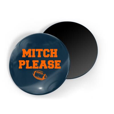 Mitch Please Football Logo Magnet