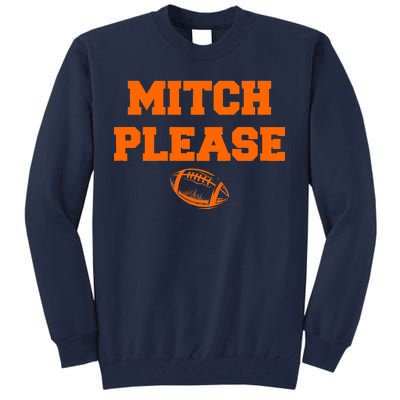 Mitch Please Football Logo Tall Sweatshirt