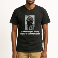 Mittens Bernie Sanders Inauguration Turn On The Heat Tall T-Shirt