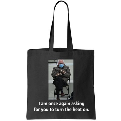 Mittens Bernie Sanders Inauguration Turn On The Heat Bag