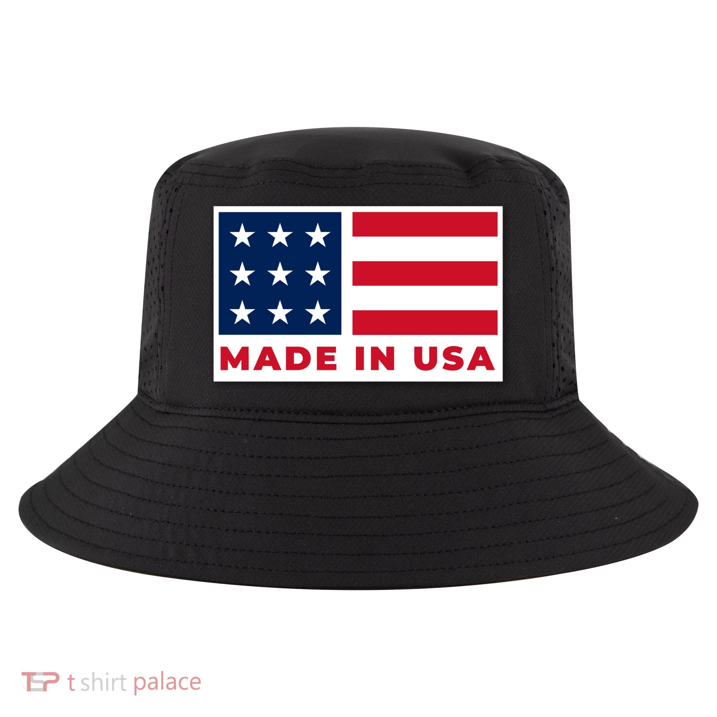 Made In USA Cool Comfort Performance Bucket Hat