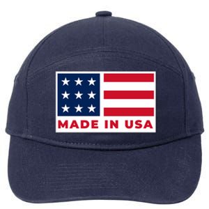 Made In USA 7-Panel Snapback Hat