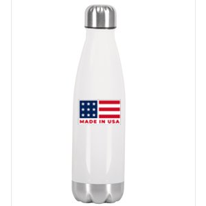 Made In USA Stainless Steel Insulated Water Bottle