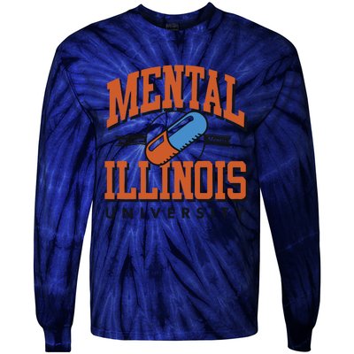 Mental Illinois University Tie-Dye Long Sleeve Shirt