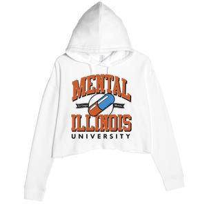 Mental Illinois University Crop Fleece Hoodie