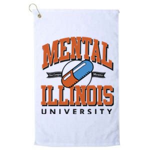 Mental Illinois University Platinum Collection Golf Towel