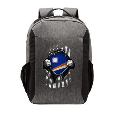 Marshall Islands Usa Flag Marshallese American Vector Backpack