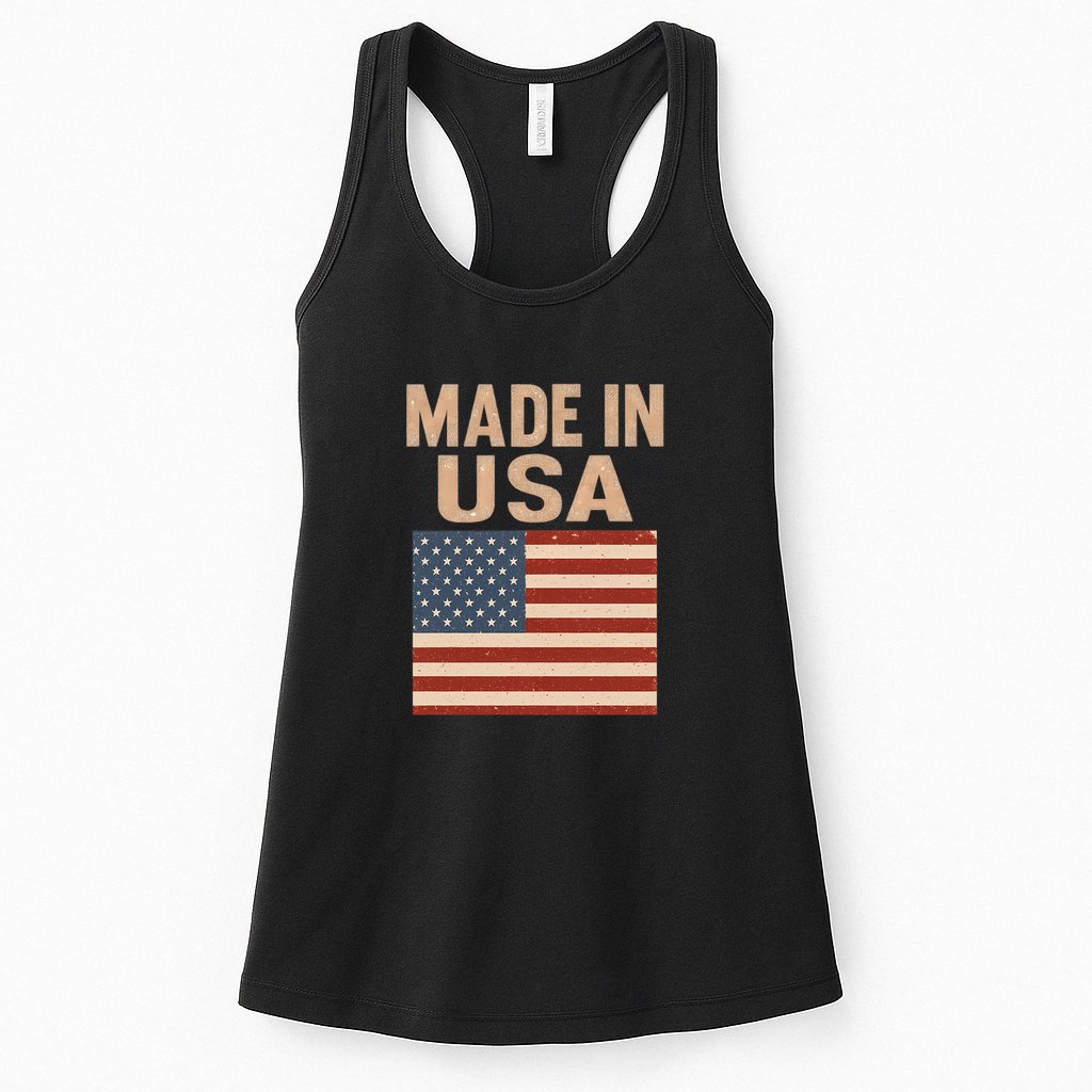 Made in USA Womens Tank Top