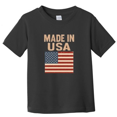 Made in USA Toddler T-Shirt