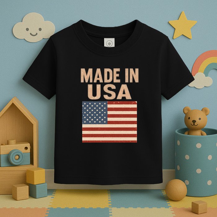 Made in USA Toddler T-Shirt