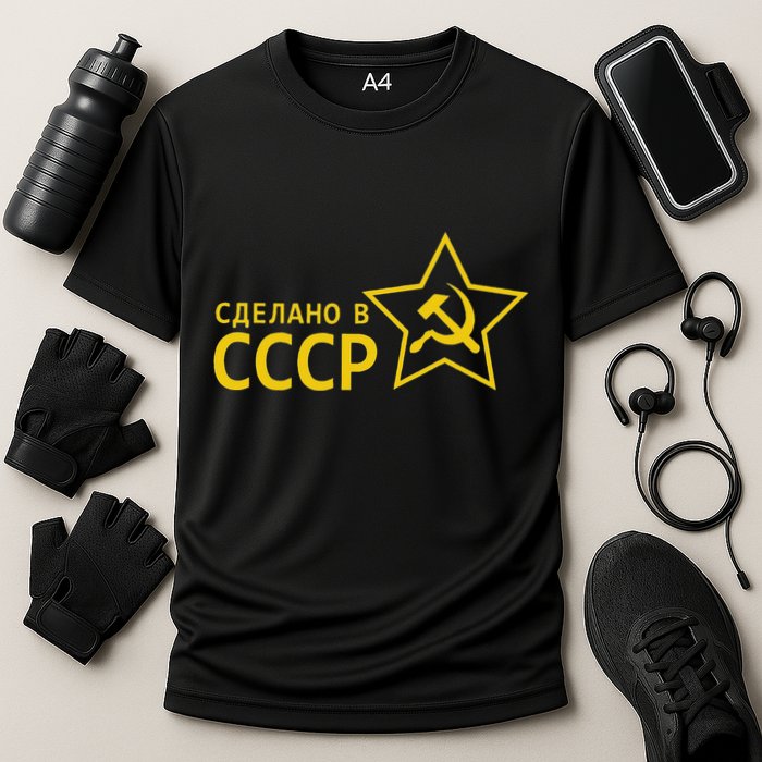 Made In Ussr Soviet Union Star Hammer And Sickle Performance Shirt