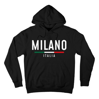 Milano Italia Vintage Milan Italy Girl Retro Souvenir Hoodie