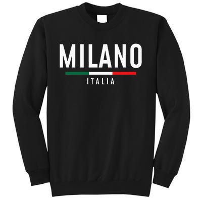 Milano Italia Vintage Milan Italy Girl Retro Souvenir Sweatshirt