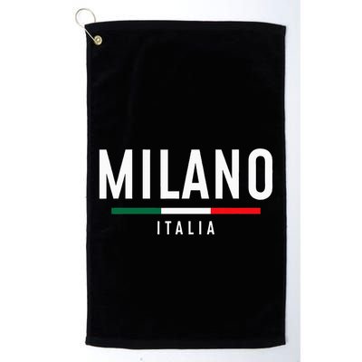 Milano Italia Vintage Milan Italy Girl Retro Souvenir Golf Towel