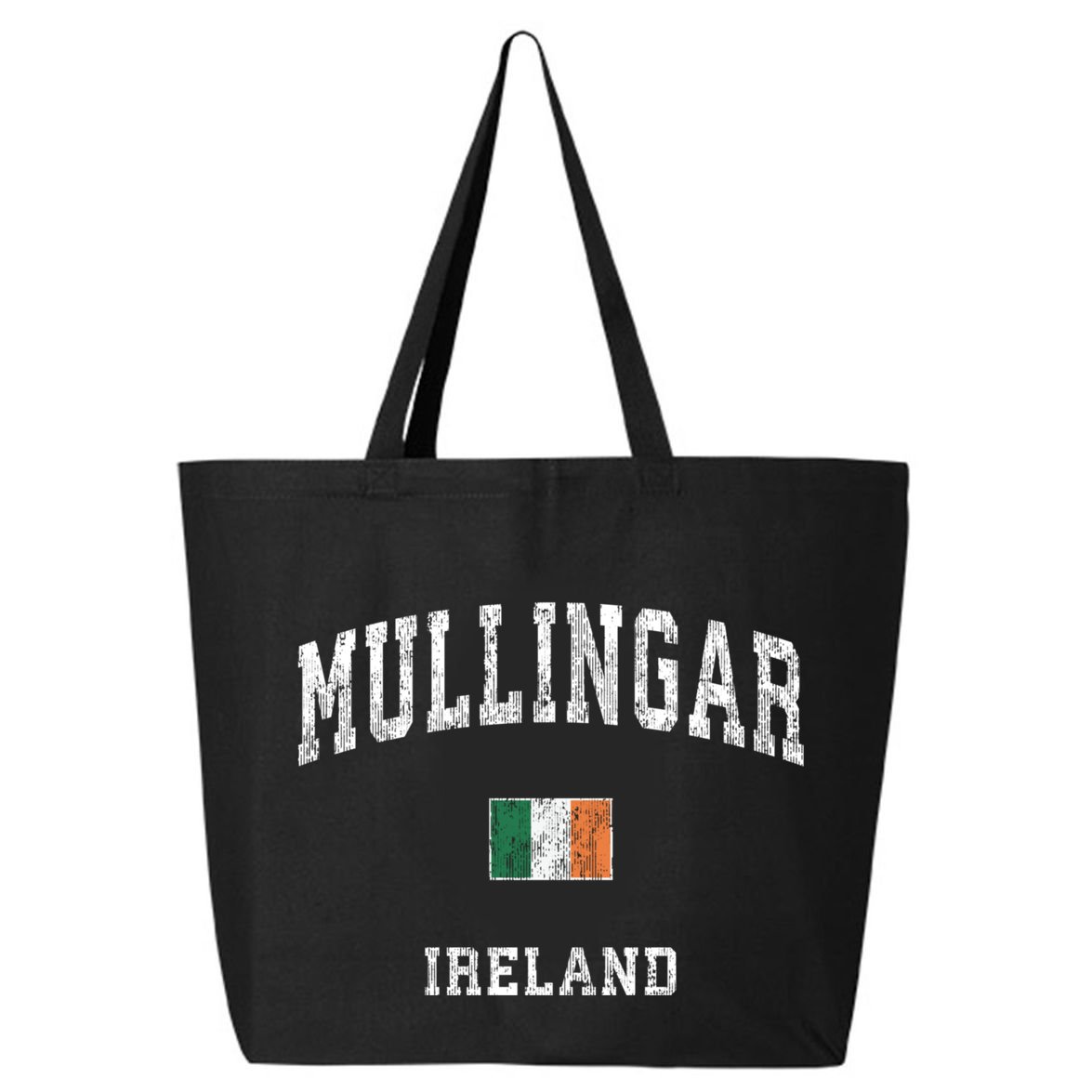 Mullingar Ireland Vintage Athletic Sports 25L Jumbo Tote