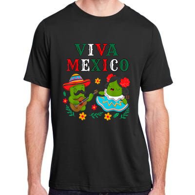 Mexican Independence Viva Mexico Maracas Guitar Adult ChromaSoft Performance T-Shirt