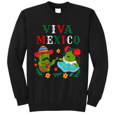 Mexican Independence Viva Mexico Maracas Guitar Tall Sweatshirt