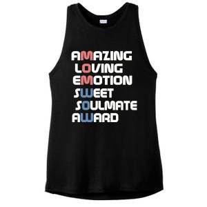 Mom Is Wow Amazing Loving Sweet Mom For Mothers Day Gift Ladies PosiCharge Tri-Blend Wicking Tank