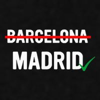 Madrid Is Way Better Than Barcelona In Every Way Ladies PosiCharge Tri-Blend Wicking Tank