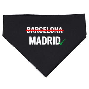 Madrid Is Way Better Than Barcelona In Every Way USA-Made Doggie Bandana